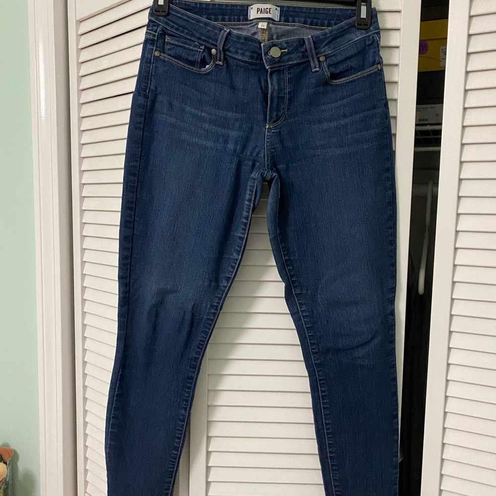 Paige straight leg jeans